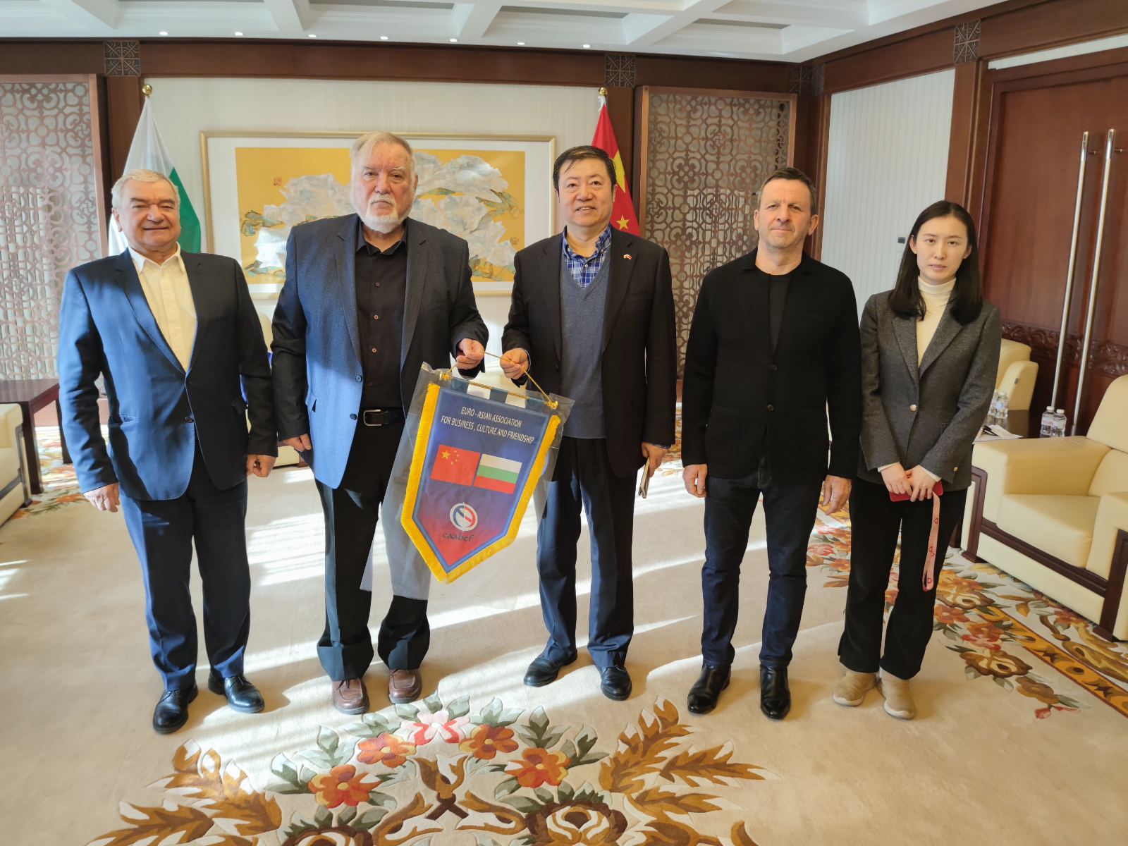 Read more about the article Meeting at the Chinese Embassy 20.12.2024